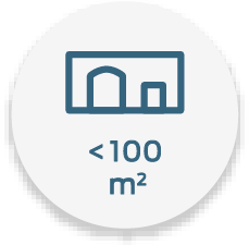 Små lokaler < 100 kvm