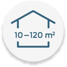 Små hus 10 - 120 kvm Små hus 10 - 120 kvm