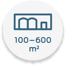Stora lokaler 100 - 600 kvm