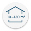 Hus 10 - 120 kvm