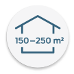 Hus 150 - 250 kvm