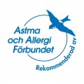 Rekommenderad av astma och allergi förbundet