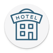 Luftrenare för hotellrum