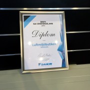 Årets återförsäljare Daikin B2C 2015