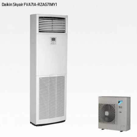Daikin SkyAir FVA71A golvstående innedel med RZAG71MY1 utedel