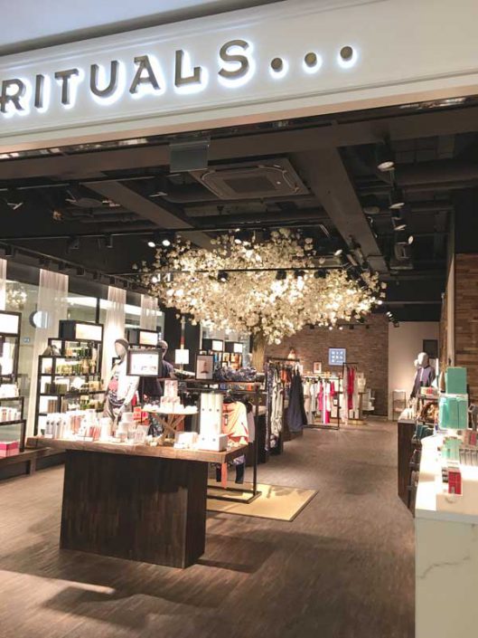 Daikin Sky Air installation på Rituals i Täby Centrum