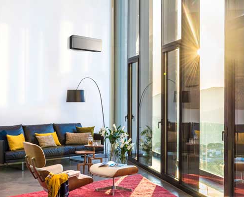 Daikin Stylish FTXA-CS på morgonen