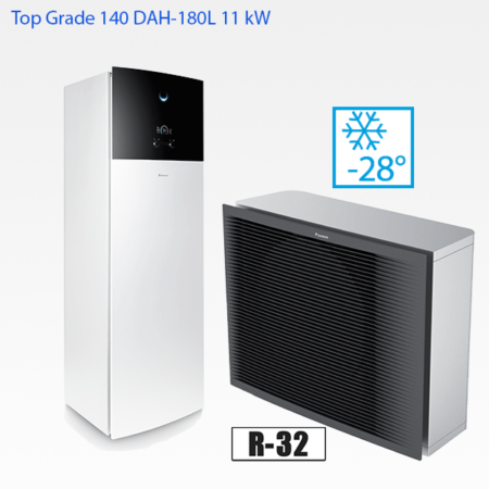 Top Grade 140 DAH-180 Daikin luft-vattenvärmepump
