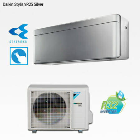 Daikin Stylish 25 Silver FTXA25CS-RXA25A9