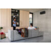 FTXA-BB Daikin Stylish Matt Svart installationsbild i vardagsrum