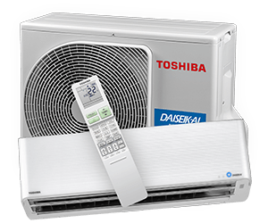 Daiseikai 9.5 - Premium väggmodell från Toshiba