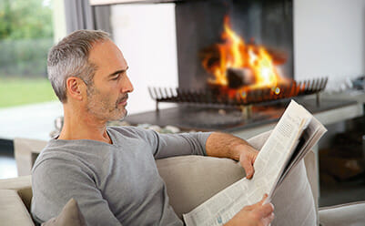 Toshiba Fireplace Function