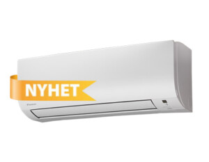 Daikin luftvärmepump Comfora XTH med Nepura utomhusdel