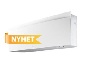 Daikin luftvärmepump Emura XTH med Nepura utomhusdel