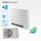 Perfera XTH 30 golvmodell med Daikin Nepura+ utomhusdel