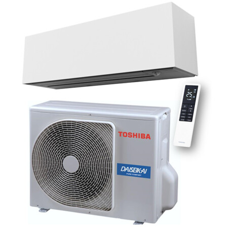 Toshiba Daiseikai 10 - 25 Vit luftvärmepump